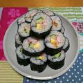 うに子's cooksnap of when they made 節分！恵方巻き☆サラダ巻き.