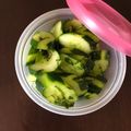 ひーーーーちゃん☆'s cooksnap of when they made 大葉&きゅうりの漬物❤.