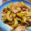 mika8041's cooksnap of when they made 豚バラとピーマンの山椒炒め.