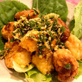 heromyn's cooksnap of when they made 〜鶏もも肉〜和風ネギ塩から揚げ！.