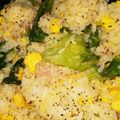 のびびび's cooksnap of when they made レタスチャーハン.