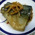tae-ko's cooksnap of when they made 鯖の煮つけ.