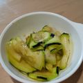まったり宇治抹茶's cooksnap of when they made ズッキーニのチョレギサラダ★夏の粋な食感.
