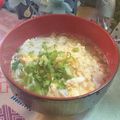 虹色♪︎ちゅーりっぷ's cooksnap of when they made 朝からポカポカ♡鶏だしのたぬきにゅうめん.