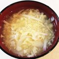 すぎちゃん's cooksnap of when they made 子供が好きな給食のかき玉汁☆.