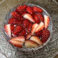 こつぶはゆっちー's cooksnap of when they made フレッシュ苺のソーダゼリー♡.
