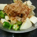 くまさっく's cooksnap of when they made 長芋とオクラのめんつゆ和え.
