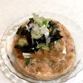♪ゆかたん♡'s cooksnap of when they made 山芋とろ〜り✧納豆明太子豆腐！！.