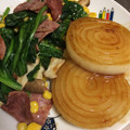 ❤︎博史❤︎もりもり's cooksnap of when they made 1分でとろとろ♬玉ねぎのステーキ.