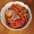 かいあママ's cooksnap of when they made 野菜たっぷり豚コマのトマト煮込み.