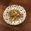 たっくんとワイン's cooksnap of when they made 豚とエリンギとピーマンのごま炒め.