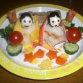 haru151723's cooksnap of when they made ちらし寿司でかわいいひなまつりプレート♪.
