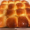 もりちゃみ☆'s cooksnap of when they made 22×22cm リッチな生地のちぎりパン.