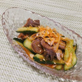 mogusun＊'s cooksnap of when they made 砂肝ときゅうりの和え物（韓国風ナムル）.