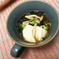 おうちゃん母さん's cooksnap of when they made キクラゲとくずし豆腐のスープ生姜風味.