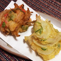 chabobo56's cooksnap of when they made 紅生姜と枝豆のかき揚げ.