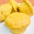 島子☆'s cooksnap of when they made 白すり胡麻きな粉蒸しパンレンジ加熱3分.