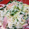 ☆☆あっきん☆☆'s cooksnap of when they made しらたきでカラマヨサラダ.
