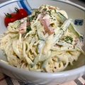 よしよしのキッチン☆'s cooksnap of when they made 作り置きで絶品！スパゲッティサラダ.