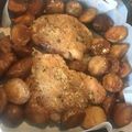 Yokchina's cooksnap of when they made 鶏むねの香草パン粉焼き.