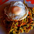 クックLYJYCE☆'s cooksnap of when they made パスタ麺で上海風やきそば.