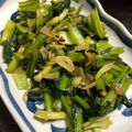 うんなみ's cooksnap of when they made ＊小松菜でにんにく青菜炒め＊おつまみに.