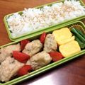 トクライ's cooksnap of when they made 鶏ミンチとえのきのさっぱり焼き♪.