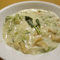 もんしゅしゅ's cooksnap of when they made 365スープ13お揚げさん白菜のミルク煮.