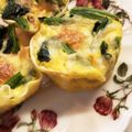 Cook☆1158's cooksnap of when they made トースターで簡単★餃子の皮でキッシュ.