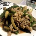 ahaマロン's cooksnap of when they made 簡単！ナスとピーマンのピリ辛炒め.