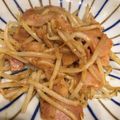 ルナＰボール's cooksnap of when they made ☆もやしとベーコンの味噌炒め☆.