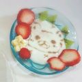 nagachan❀'s cooksnap of when they made ヨーグルトアート　だだんだん.