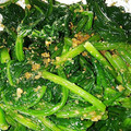 YUKO0627's cooksnap of when they made ほうれん草の生姜ごま和え【作り置き】.