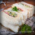 inyako's cooksnap of when they made キャベツたっぷりベーコンチーズサンド.