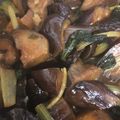 亜紀☆クッキング's cooksnap of when they made *なすと小松菜の簡単中華煮込み*.