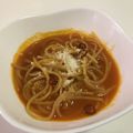 papikun's cooksnap of when they made 野菜ジュースとチーズだけのパスタ.