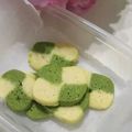 mounda's cooksnap of when they made 簡単2色のアイスボックスクッキー.