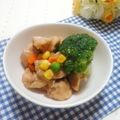 メルティローズ's cooksnap of when they made ♡レンジで簡単・鶏の照り焼き♡.
