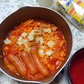 うたかた。's cooksnap of when they made トマト缶で簡単！シャウの2人トマト鍋.
