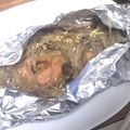 pirun's cooksnap of when they made シャケとキノコのホイル焼き.