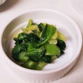 あ～ちゃんさ～ちゃん's cooksnap of when they made 青梗菜のおひたし〔しょうが風味〕.