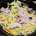 4double5's cooksnap of when they made ✿豚肉の塩焼きそば♪レンジで簡単✿.
