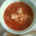 gosscha's cooksnap of when they made キャベツと豆のトマトスープ☆.