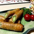 クックA6ZSYO☆'s cooksnap of when they made ビールが進む♪アスパラじゃこ春巻き.