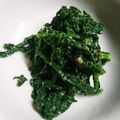 おしえてね's cooksnap of when they made 和えるだけ簡単♪春菊のゴマポン.