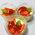 水穂☆'s cooksnap of when they made いちごソースのミルクプリン.