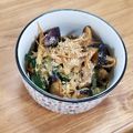 ♪ゅぅ♪'s cooksnap of when they made 超簡単！ナスきゅうりミョウガのポン酢和え.