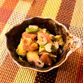 miki0229's cooksnap of when they made マグロとアボカドのポキ風.