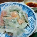 こまちマル's cooksnap of when they made つるるんっ。キムチ水餃子.