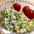 はなころぷりん's cooksnap of when they made 簡単！豆苗とツナとコーンのサラダ！！.